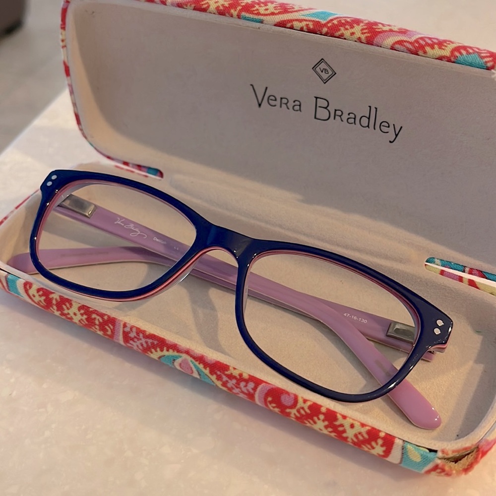 Glasses Frame Vera Bradley Delilah for kids.  Color Paisley in Paradise